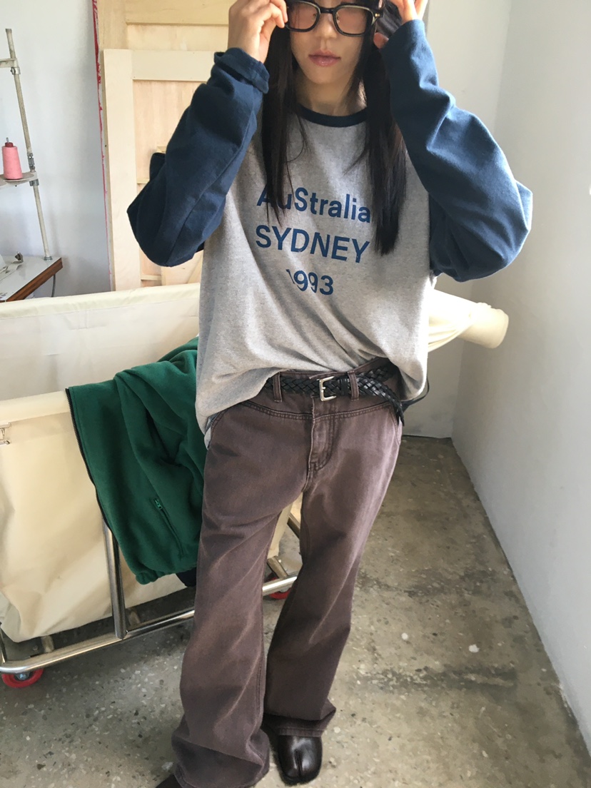 BAKING POWDER東大門直郵女士新品時尚真品熱賣推薦長袖T恤BAKING POWDER長袖T恤