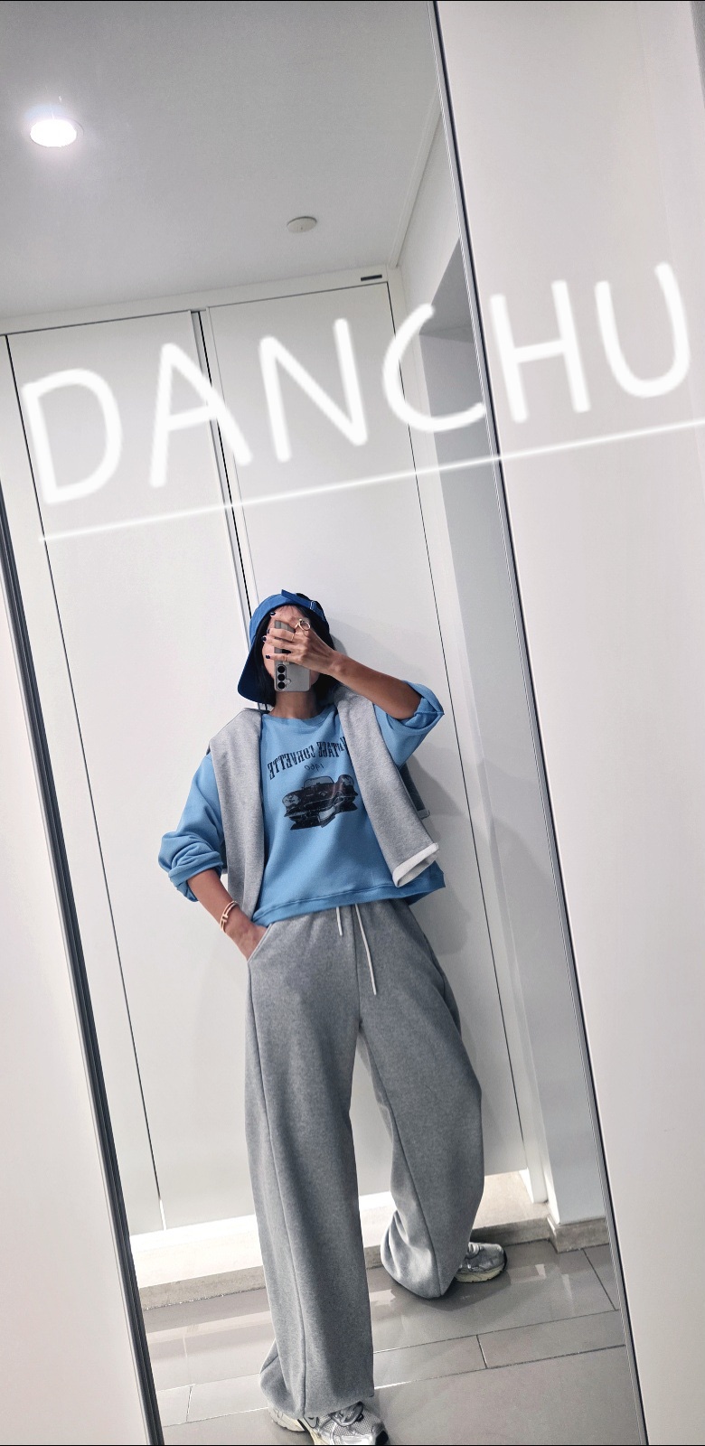 DANCHU韓國直郵女裝新品真品推薦熱賣時尚休閑人氣衛衣復古DANCHU衛衣