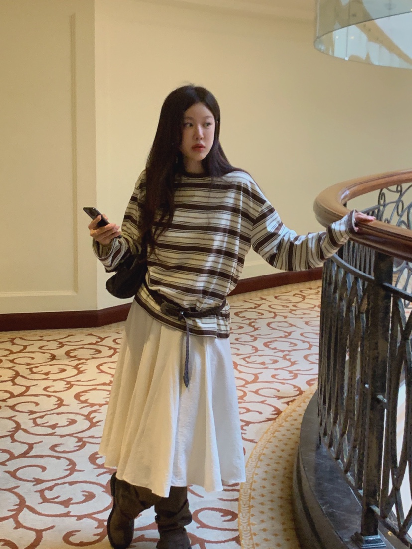 LA CREME東大門代購女士新品休閑真品熱賣時尚人氣推薦長裙LA CREME長裙