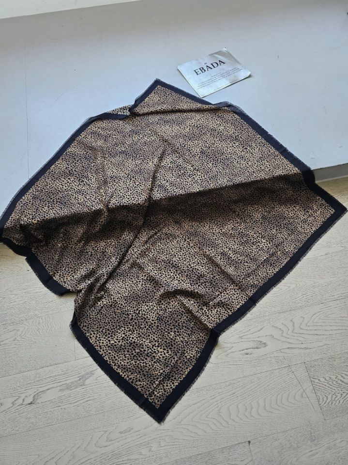 EBADA東大門代購女裝新品休閑熱賣人氣時尚真品圍巾披肩豹紋EBADA圍巾/披肩