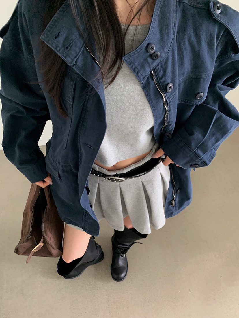 VERANDA韓國直郵女裝新品人氣熱賣時尚推薦休閑真品夾克水洗VERANDA夾克