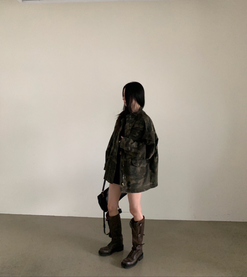 VERANDA韓國直郵女裝新品人氣熱賣時尚推薦休閑真品夾克水洗VERANDA夾克