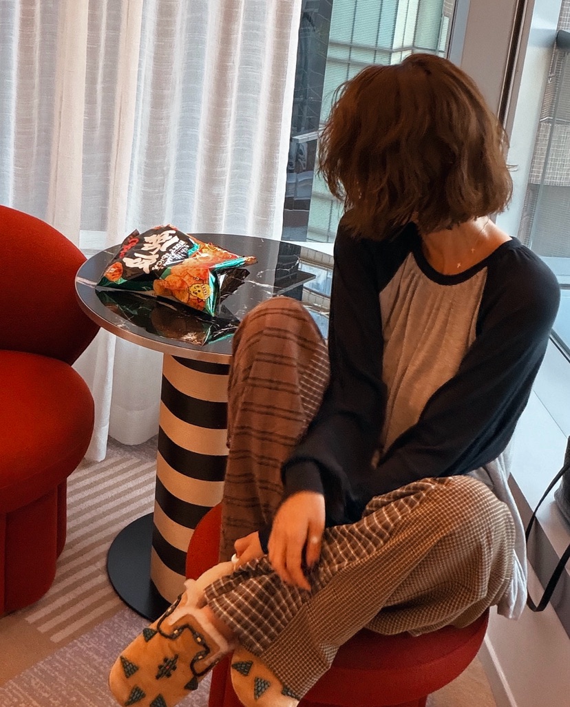 PARIS MATCH東大門直郵女士新款人氣熱賣時尚休閑褲口袋PARIS MATCH休閑褲