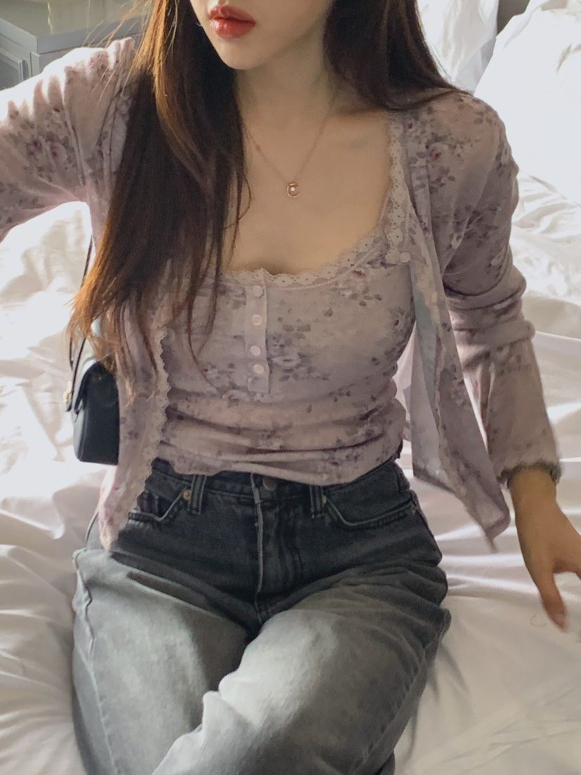 LA CREME東大門代購女士新款熱賣推薦時尚吊帶背心提花無袖LA CREME吊帶/背心