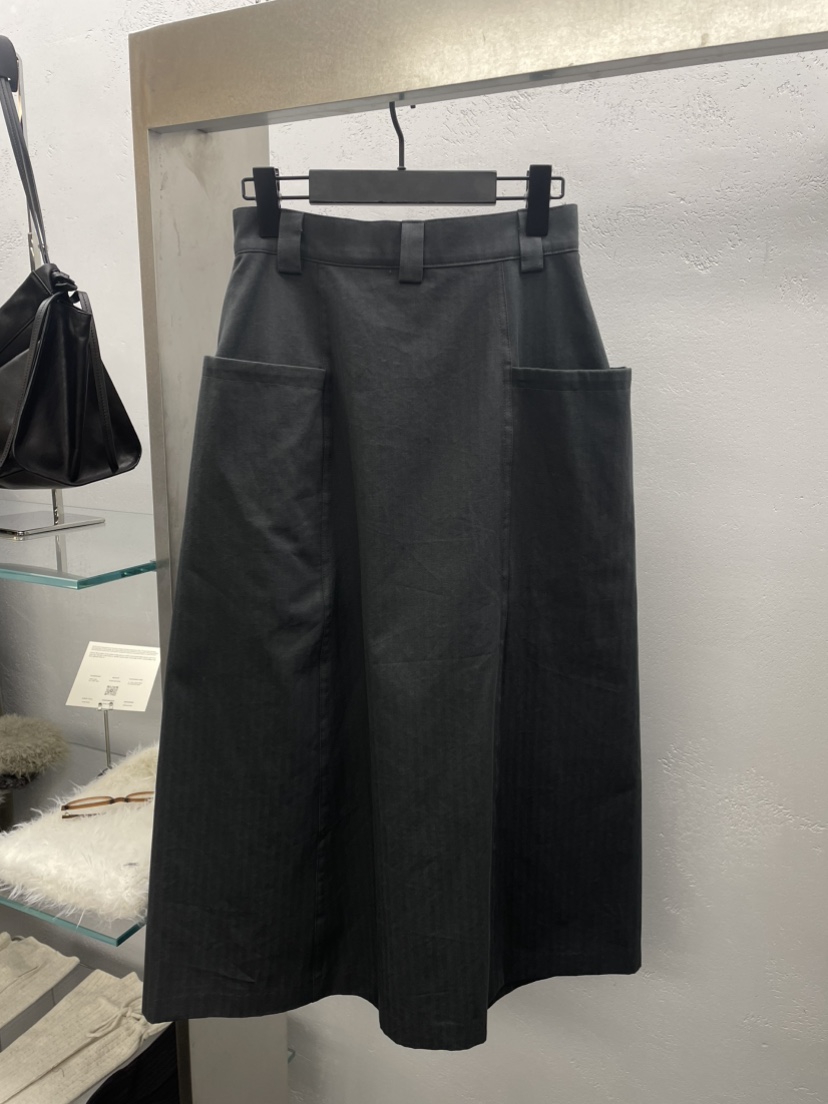 KARE/WEREPIECE東大門直郵女士新品真品推薦長裙人字紋口袋KARE/WEREPIECE長裙