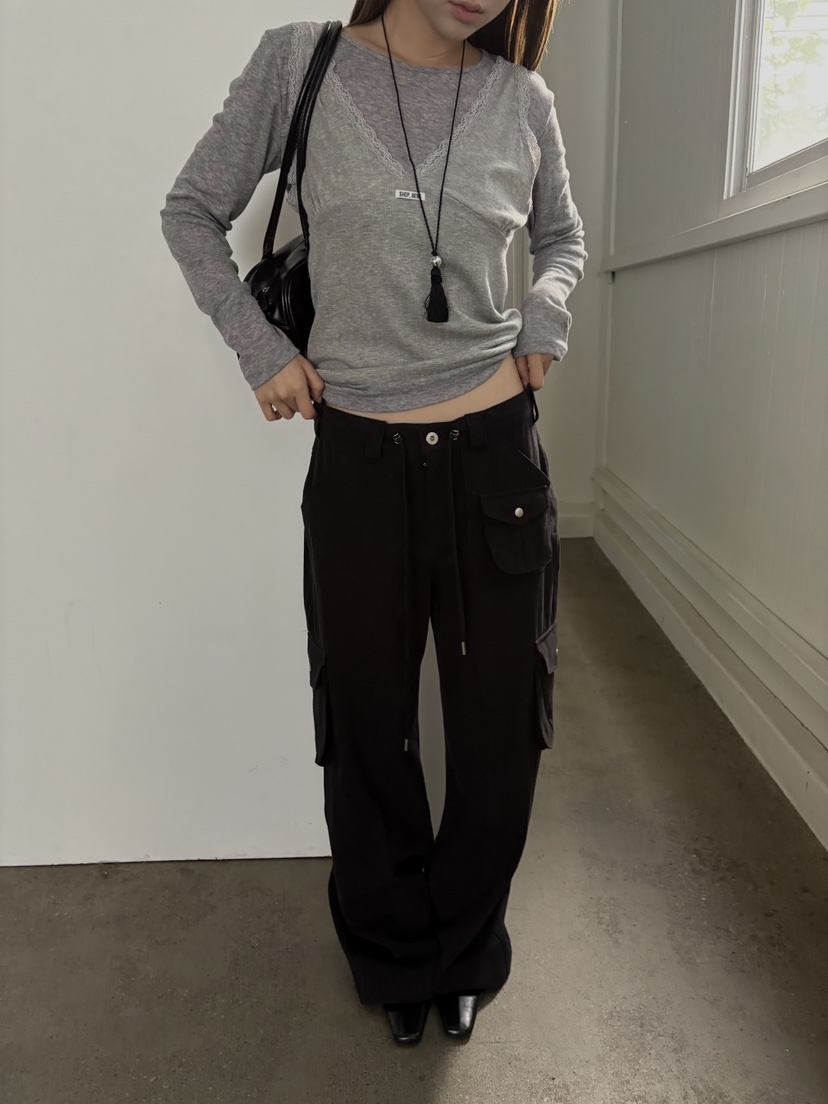 BENE東大門直郵女士新款推薦熱賣人氣休閑真品休閑褲口袋SHOP BENE_Bene休閑褲圖色3