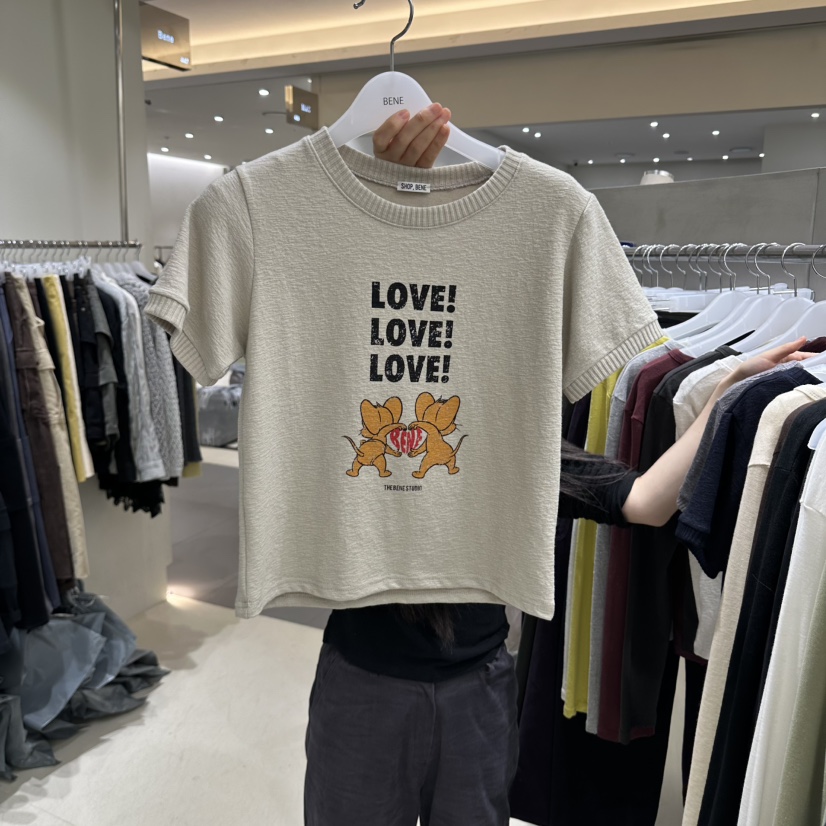 BENE韓國直郵女裝新品熱賣人氣休閑推薦時尚真品T恤SHOP BENE_BeneT恤圖色2