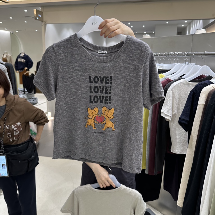 BENE韓國直郵女裝新品熱賣人氣休閑推薦時尚真品T恤SHOP BENE_BeneT恤圖色3