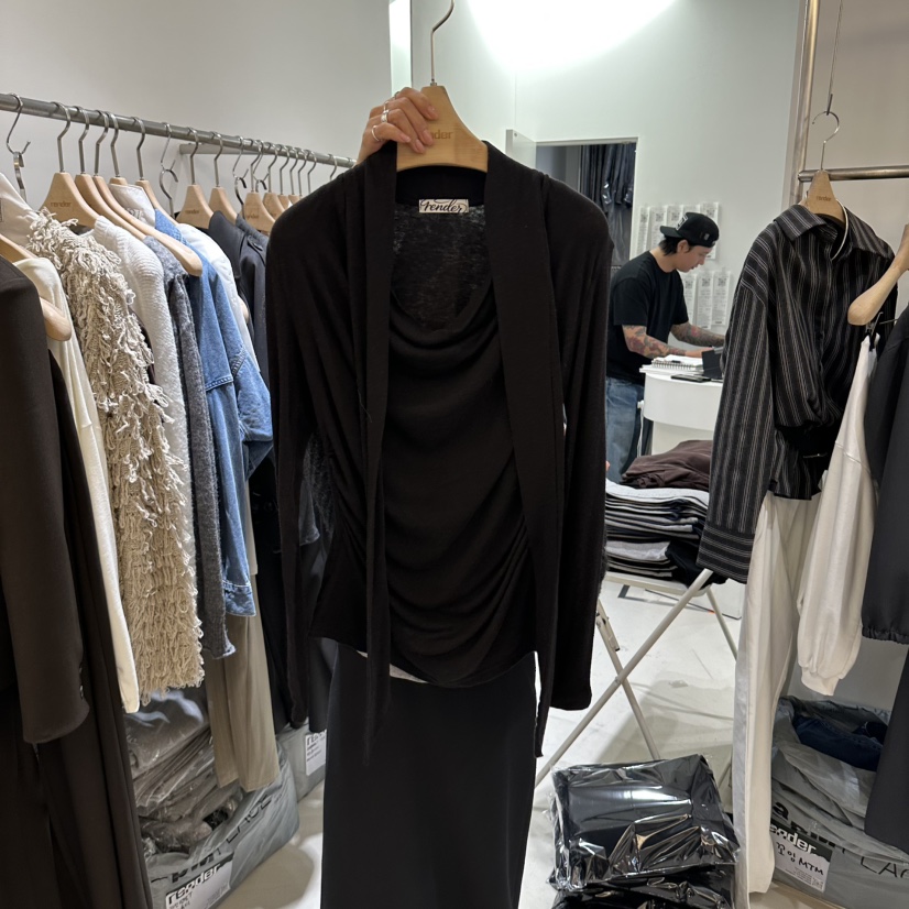 RENDER東大門實拍女士新款熱賣休閑推薦人氣時尚真品長袖T恤RENDER長袖T恤圖色3