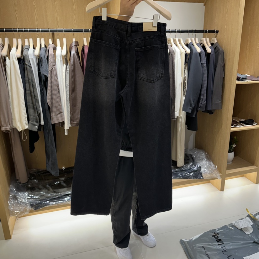 MILLIF東大門實拍女裝新品人氣真品熱賣休閑推薦時尚牛仔褲MILLIF牛仔褲