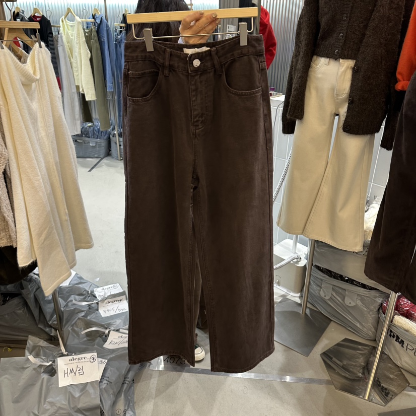 ALEGRE韓國代購女士新品熱賣推薦時尚休閑真品人氣休閑褲ALEGRE休閑褲圖色3