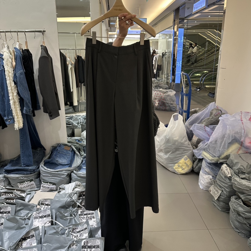 RENDER東大門代購女裝新品休閑人氣推薦真品熱賣時尚休閑褲RENDER休閑褲圖色1