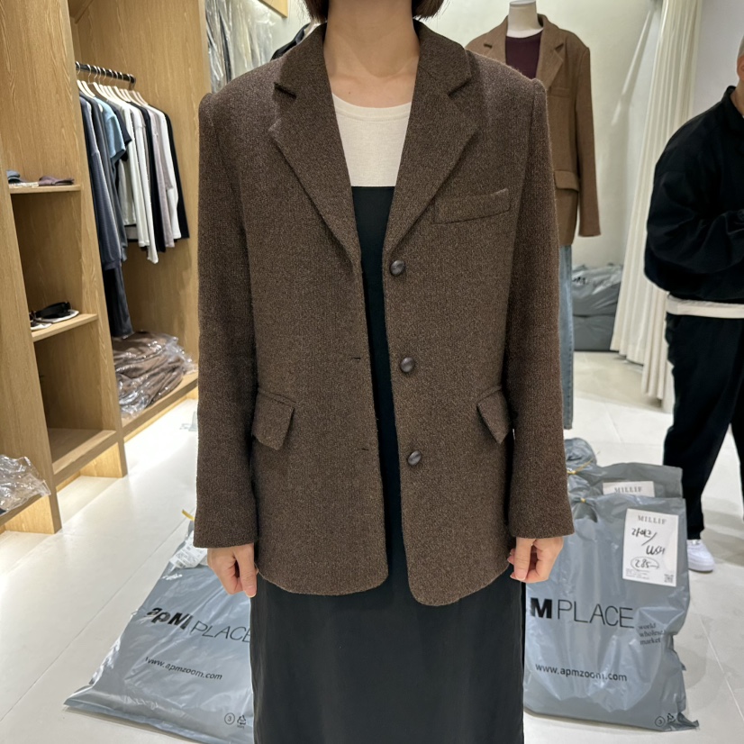 MILLIF東大門實拍女士新款熱賣時尚真品休閑人氣推薦夾克MILLIF夾克圖色2