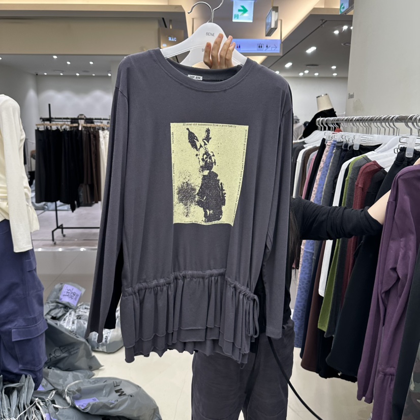 BENE東大門代購女裝新款時尚推薦人氣休閑熱賣真品長袖T恤SHOP BENE_Bene長袖T恤圖色4