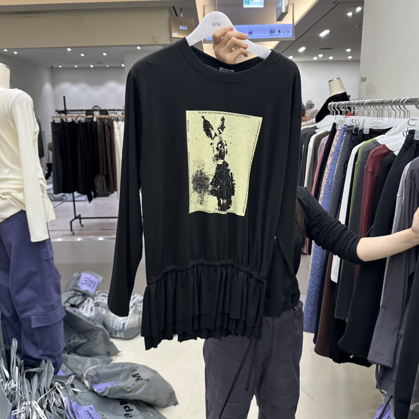 BENE東大門代購女裝新款時尚推薦人氣休閑熱賣真品長袖T恤SHOP BENE_Bene長袖T恤圖色5