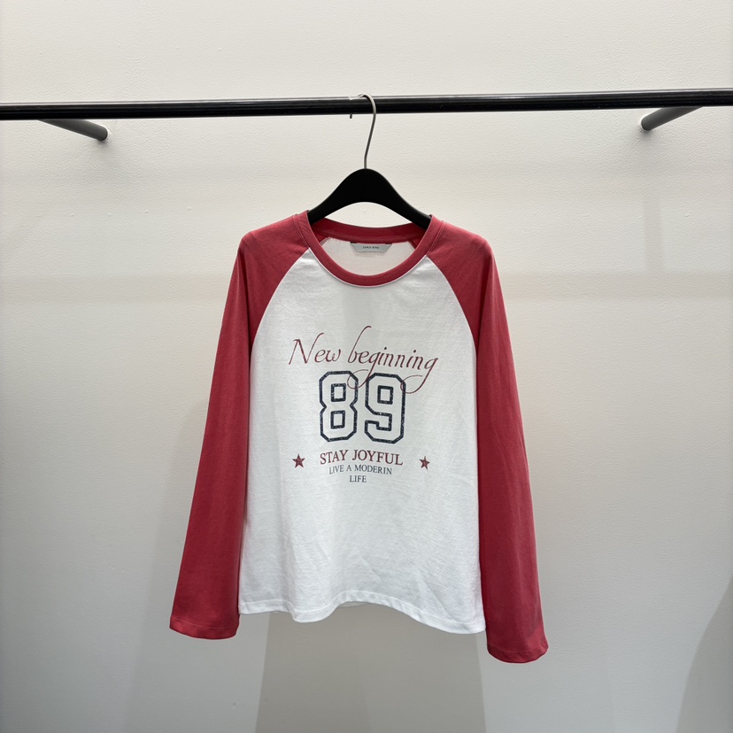 EARLY BIRD韓國代購女裝新款真品時尚人氣推薦熱賣長袖T恤EARLY BIRD長袖T恤圖色1
