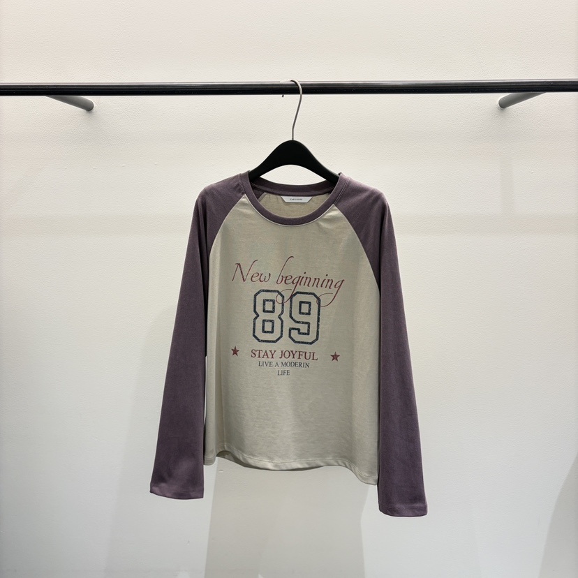 EARLY BIRD韓國代購女裝新款真品時尚人氣推薦熱賣長袖T恤EARLY BIRD長袖T恤圖色2