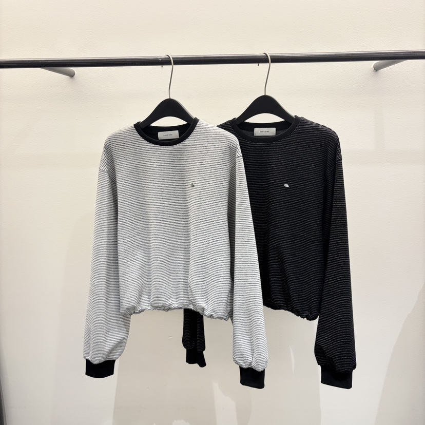 EARLY BIRD東大門代購女士新品時尚人氣推薦休閑衛衣條紋EARLY BIRD衛衣