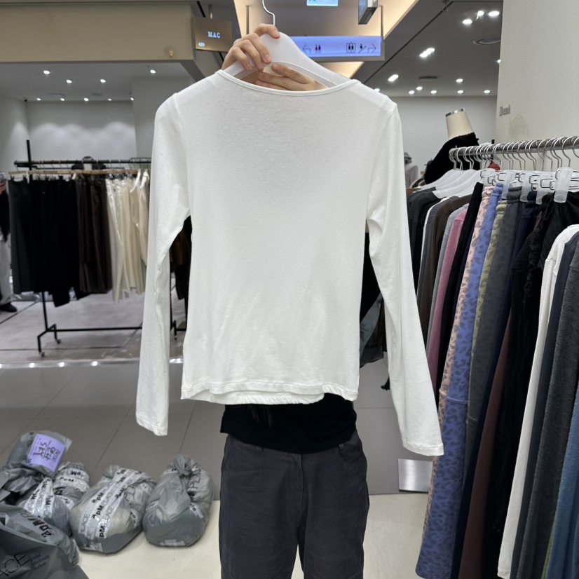 BENE東大門實拍女士新款推薦時尚人氣真品熱賣休閑長袖T恤SHOP BENE_Bene長袖T恤