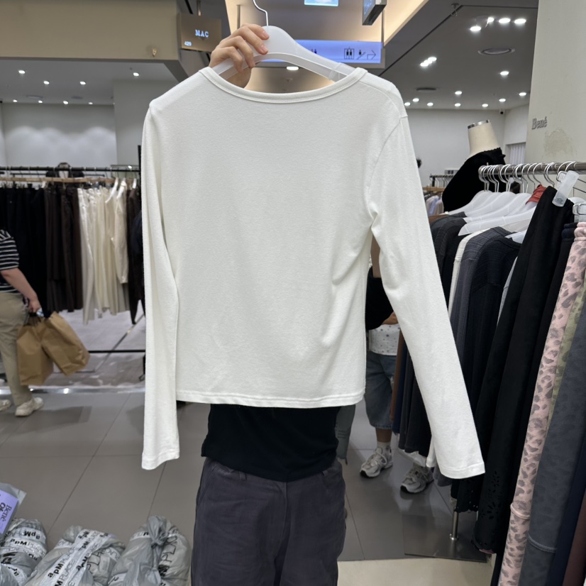 BENE韓國直郵女士新款真品時尚熱賣休閑人氣推薦長袖T恤SHOP BENE_Bene長袖T恤