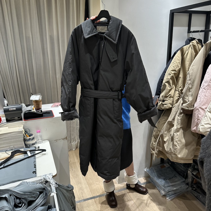 BRUNI/RICOTTA東大門代購女裝新品休閑熱賣時尚長款棉服BRUNI/RICOTTA長款棉服圖色2