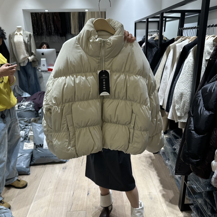 BRUNI/RICOTTA東大門實拍女士新品熱賣人氣短款羽絨服鵝BRUNI/RICOTTA短款羽絨服圖色1