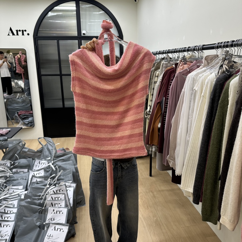 ARR韓國代購女裝新品真品熱賣人氣時尚推薦吊帶背心含圍巾ARR吊帶/背心