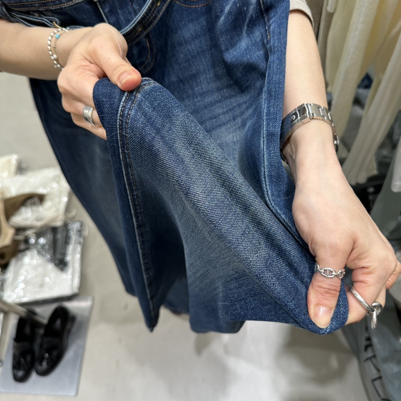 PART3東大門實拍女士新款人氣真品時尚推薦牛仔褲系帶喇叭Part.3牛仔褲