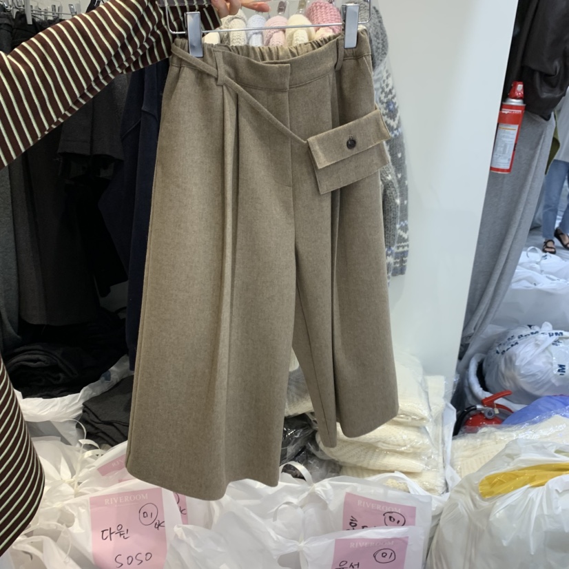 RIVEROOM東大門直郵女士新品休閑人氣推薦真品短褲含小包RIVEROOM短褲圖色1