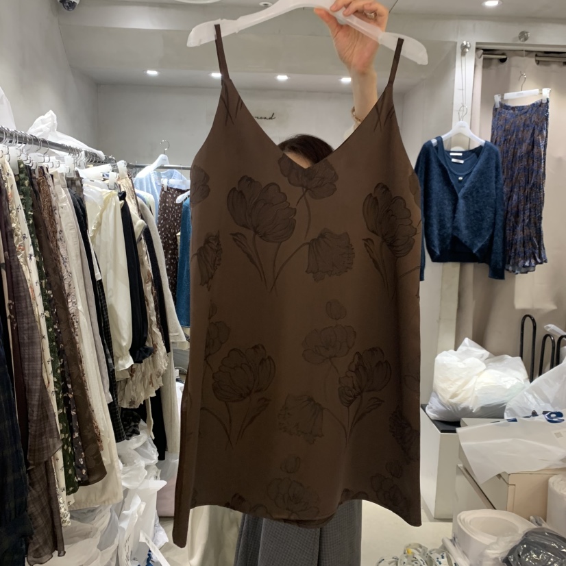 LOGROAD東大門代購女士新款真品休閑人氣時尚推薦吊帶背心LOG ROAD吊帶/背心圖色2
