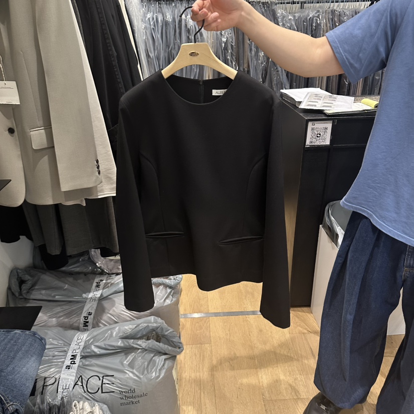 aube nunt東大門代購女士新品熱賣休閑時尚推薦襯衫蕾絲衫aube nunt襯衫/蕾絲衫圖色2