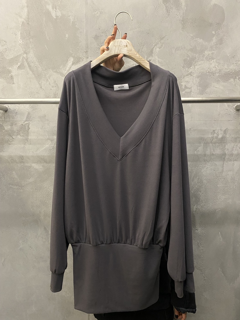 THE VETIVER-A東大門直郵女士新品熱賣真品推薦連衣裙V領VETIVER連衣裙圖色1
