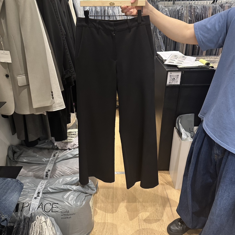 aube nunt韓國代購女士新品推薦時尚真品人氣熱賣休閑褲aube nunt休閑褲圖色2