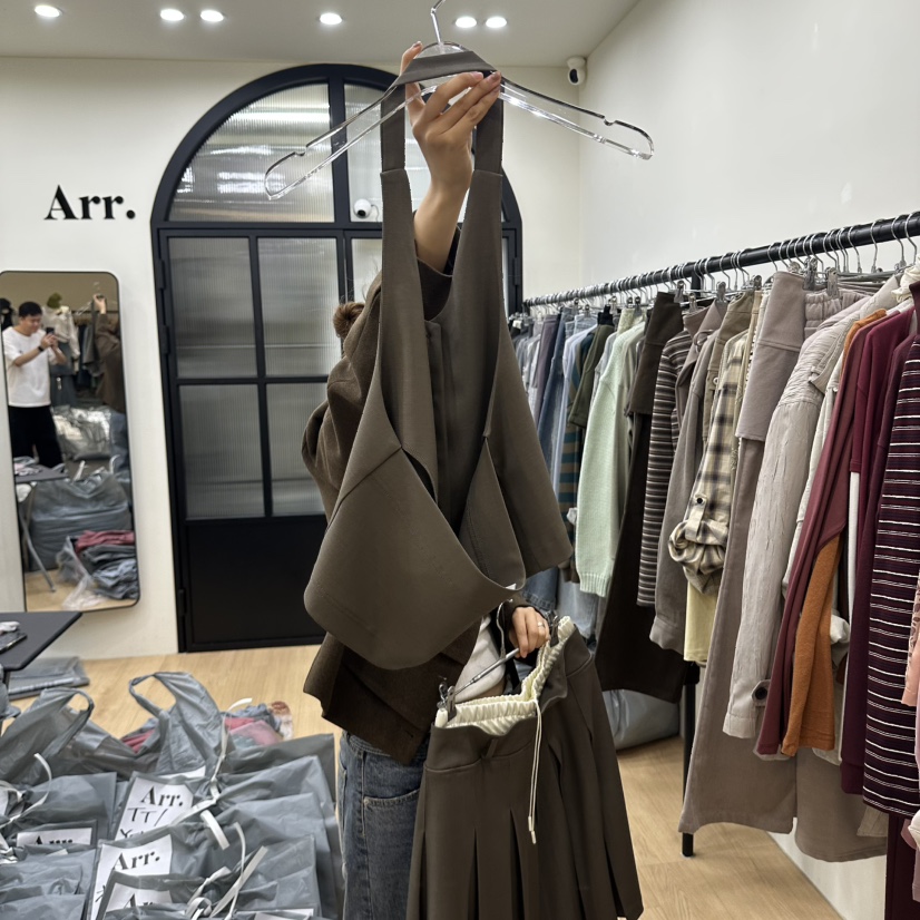 ARR韓國代購女士新品熱賣人氣休閑真品時尚推薦吊帶背心ARR吊帶/背心