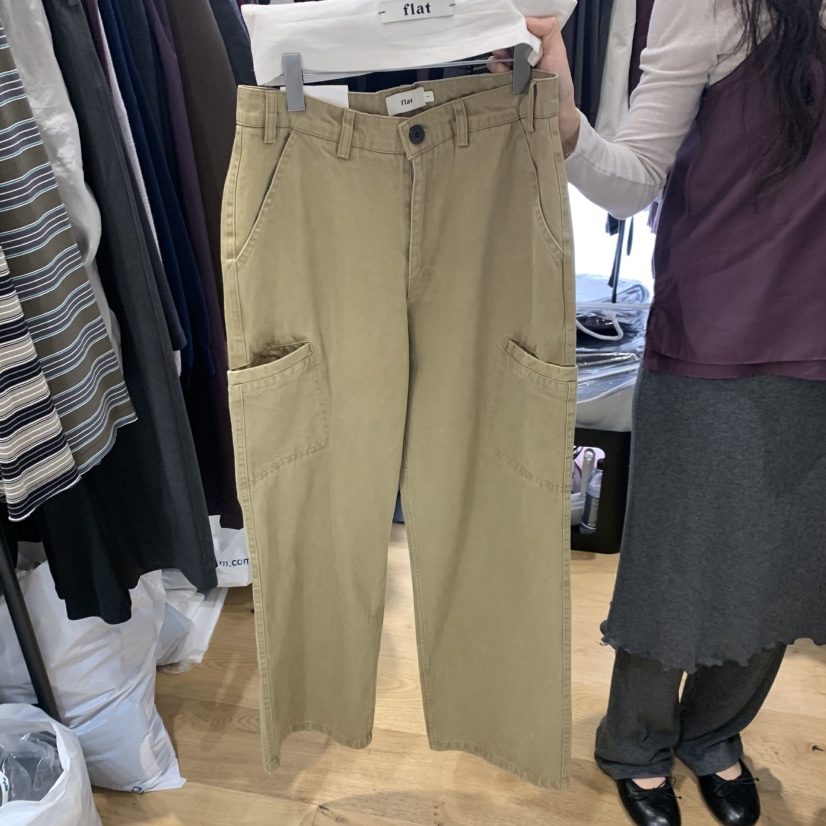 FLAT東大門直郵女士新品人氣熱賣休閑推薦真品時尚休閑褲flat休閑褲圖色2