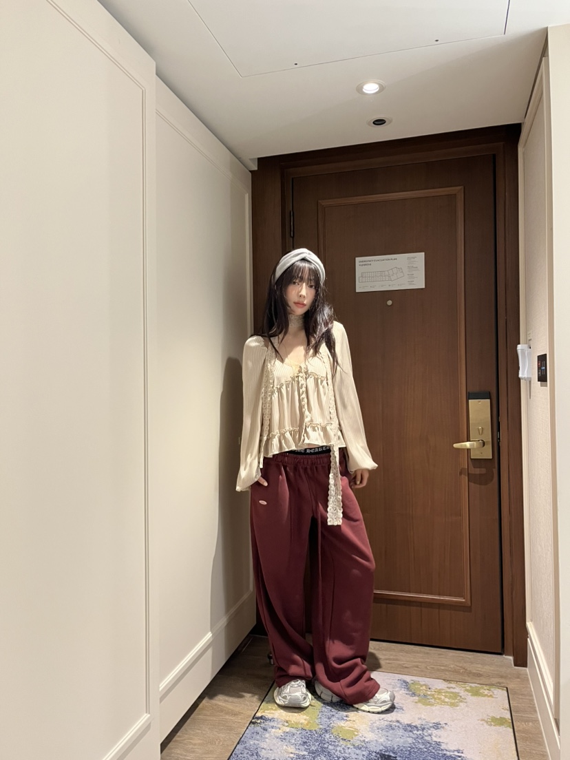 LOVE PULL東大門直郵女裝新款推薦真品人氣時尚熱賣休閑褲LOVE PULL休閑褲