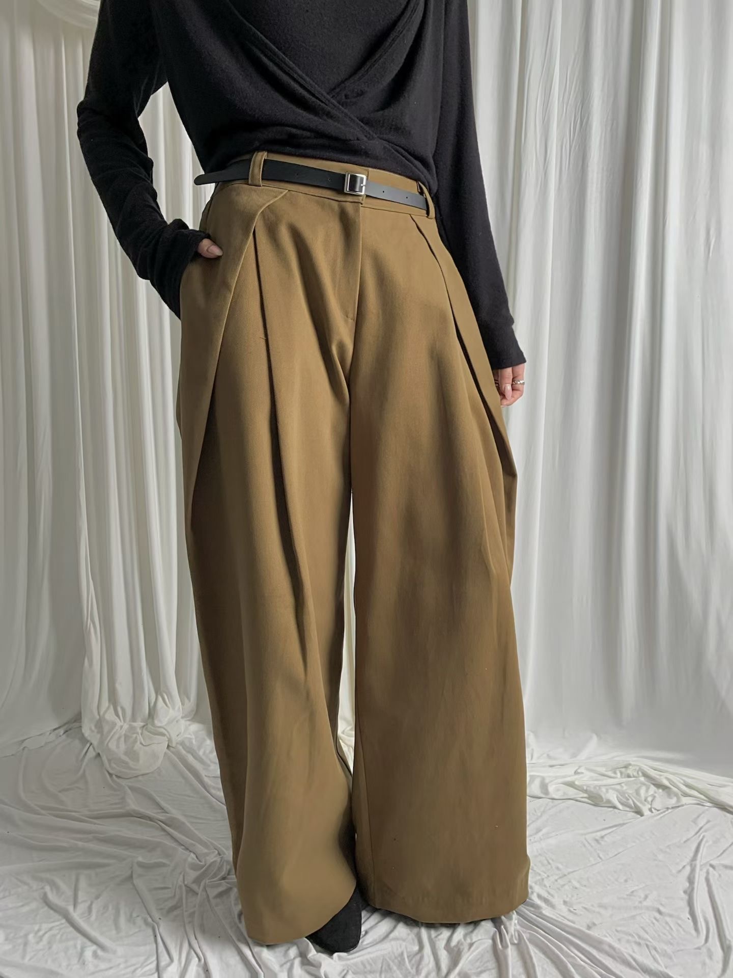 BLACK LINE東大門直郵女士新品推薦真品人氣休閑褲不含內搭BLACK LINE休閑褲圖色1