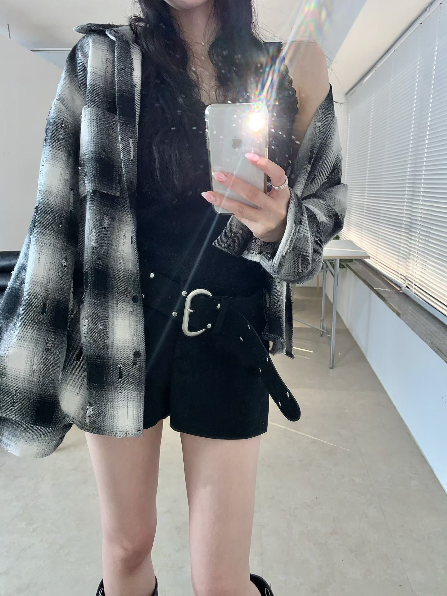BLACK LINE東大門實拍女裝新款真品休閑襯衫蕾絲衫不含內搭BLACK LINE襯衫/蕾絲衫