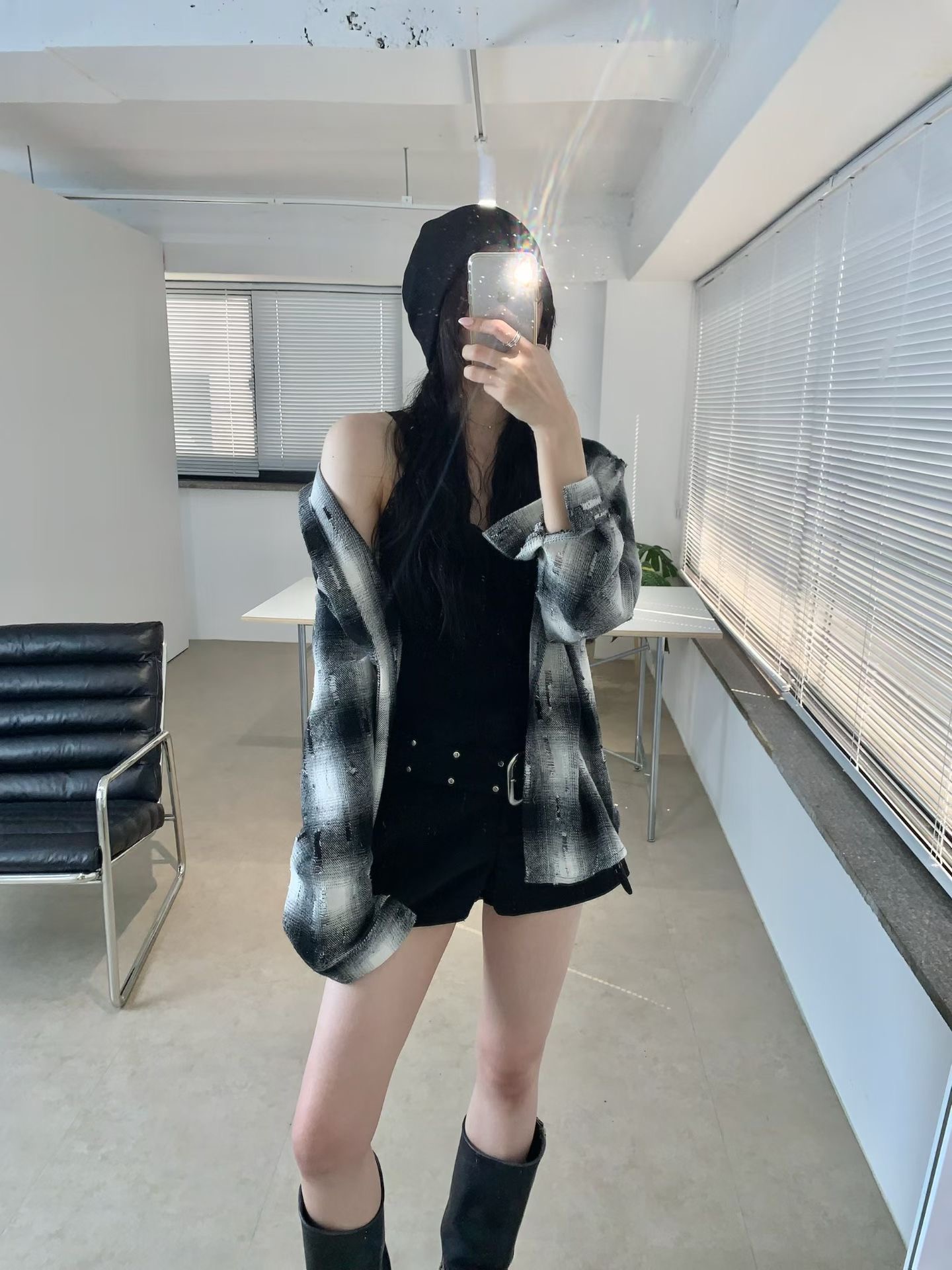 BLACK LINE東大門實拍女裝新款真品休閑襯衫蕾絲衫不含內搭BLACK LINE襯衫/蕾絲衫