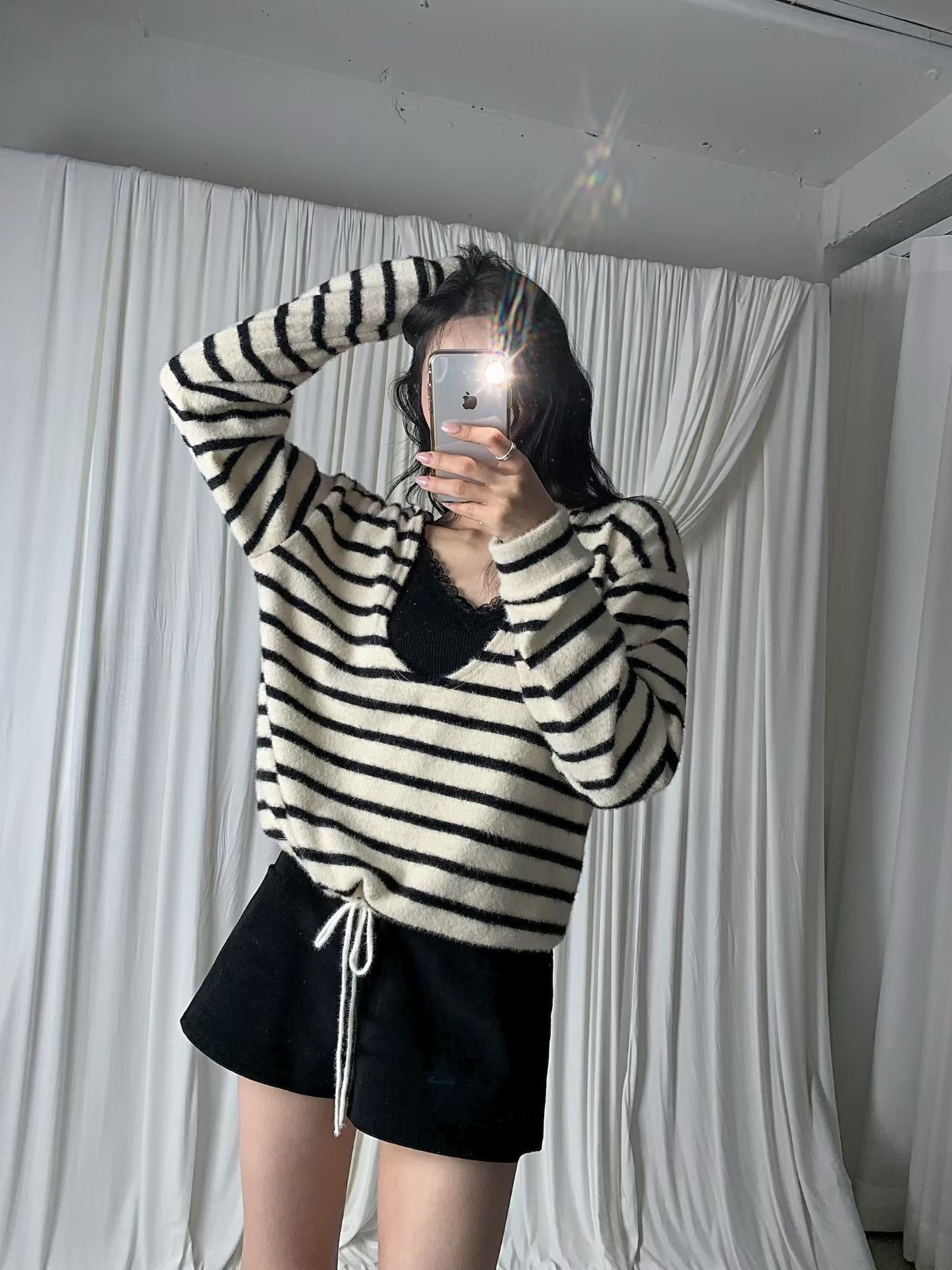 BLACK LINE東大門直郵女士新款時尚熱賣推薦針織衫不含內搭BLACK LINE針織衫