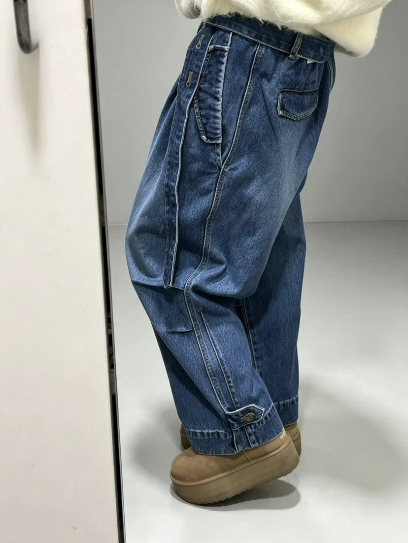 ITZEL韓國代購女士新款熱賣推薦真品人氣時尚休閑牛仔褲ITZEL牛仔褲