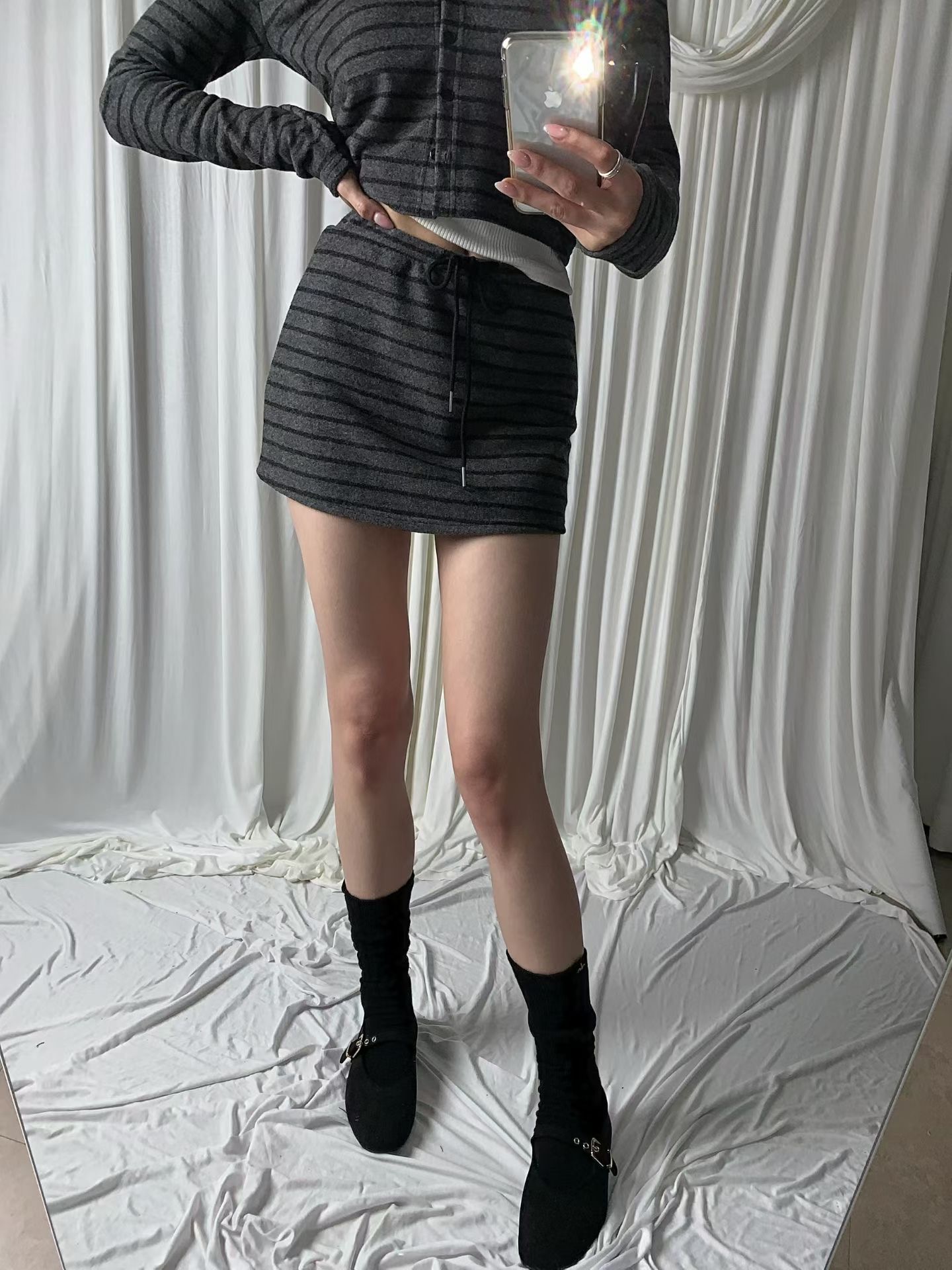 BLACK LINE東大門代購女裝新款時尚真品人氣熱賣休閑套裝BLACK LINE套裝
