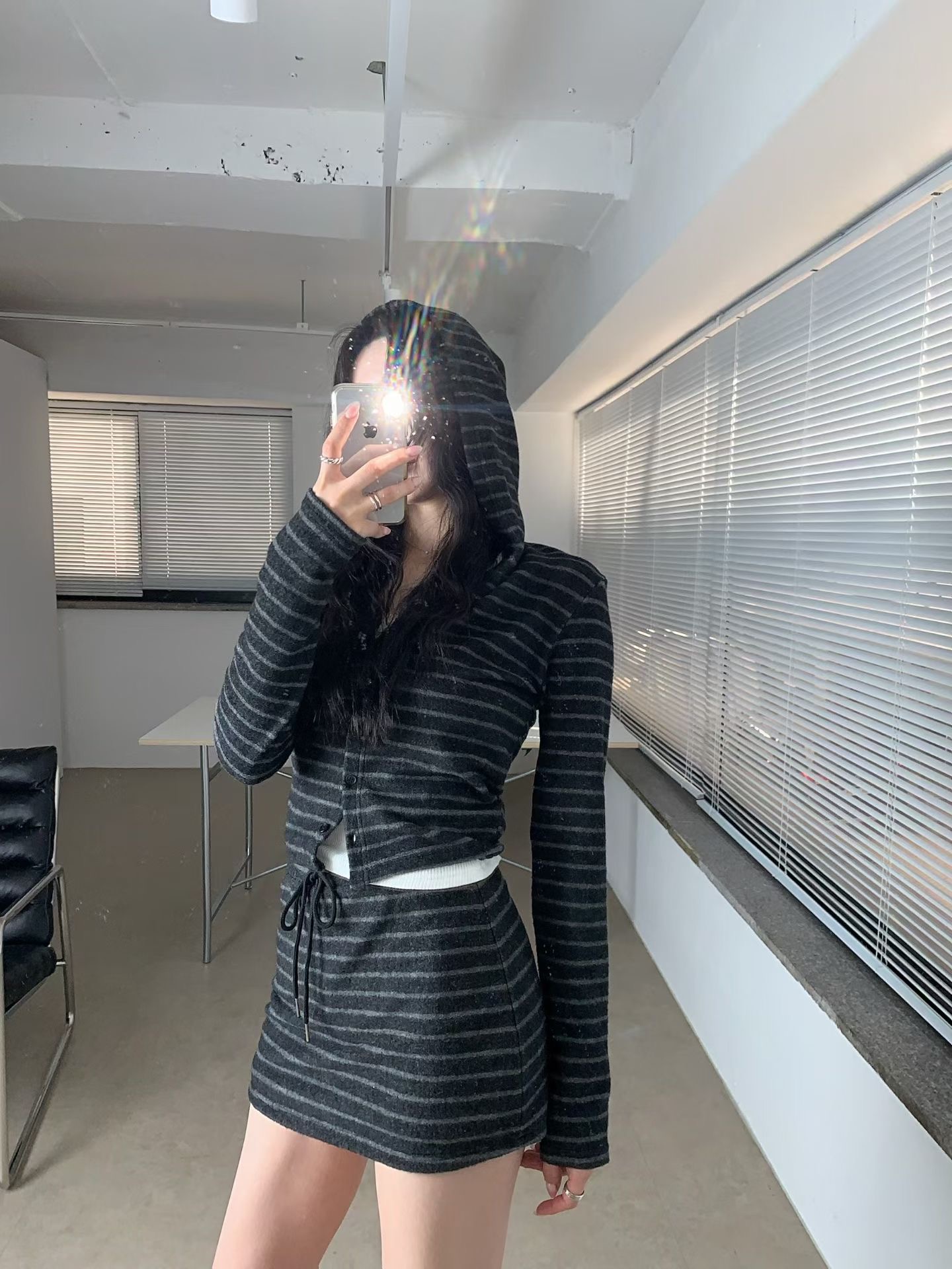 BLACK LINE東大門代購女裝新款時尚真品人氣熱賣休閑套裝BLACK LINE套裝