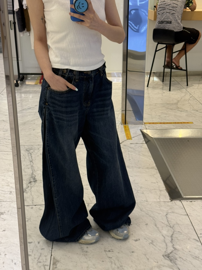 ITZEL東大門實拍女士新款真品熱賣休閑人氣推薦時尚牛仔褲ITZEL牛仔褲