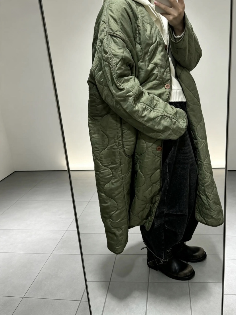 ITZEL韓國代購女士新品熱賣休閑人氣真品推薦時尚長款棉服ITZEL長款棉服