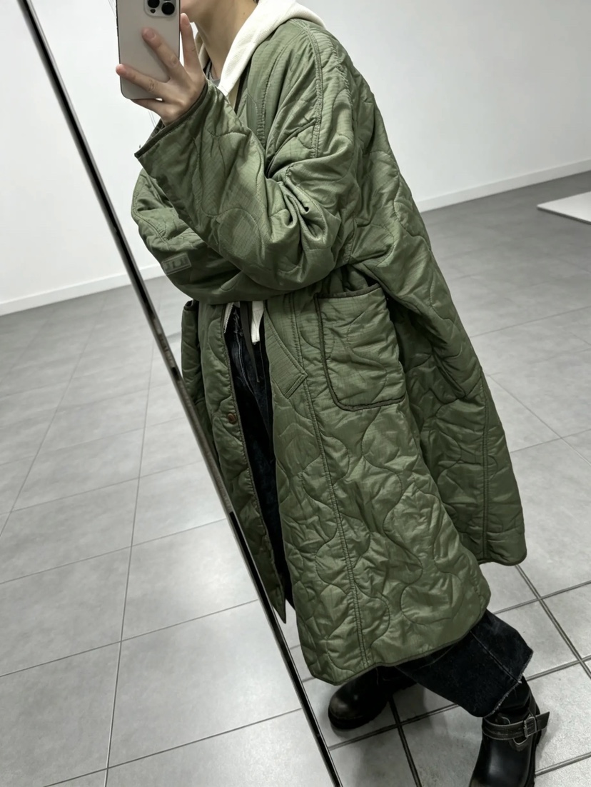 ITZEL韓國代購女士新品熱賣休閑人氣真品推薦時尚長款棉服ITZEL長款棉服