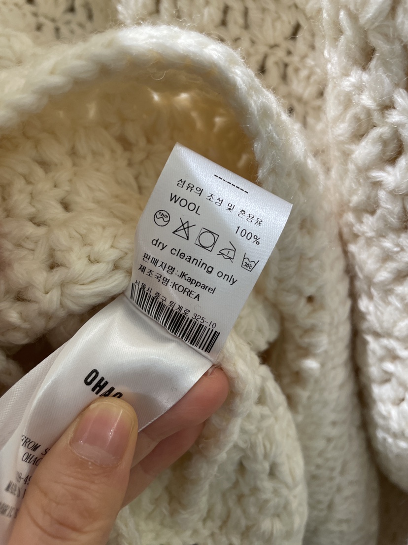 OHAO東大門代購女士新品時尚休閑推薦真品人氣熱賣毛衣OHAO/HA MONG毛衣