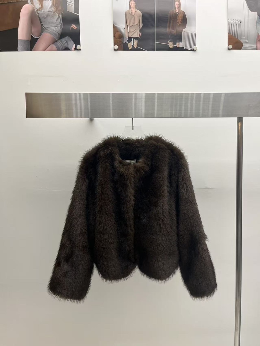 AMOOD東大門直郵女裝新品人氣推薦真品休閑熱賣短款大衣狐貍AMOOD短款大衣圖色1
