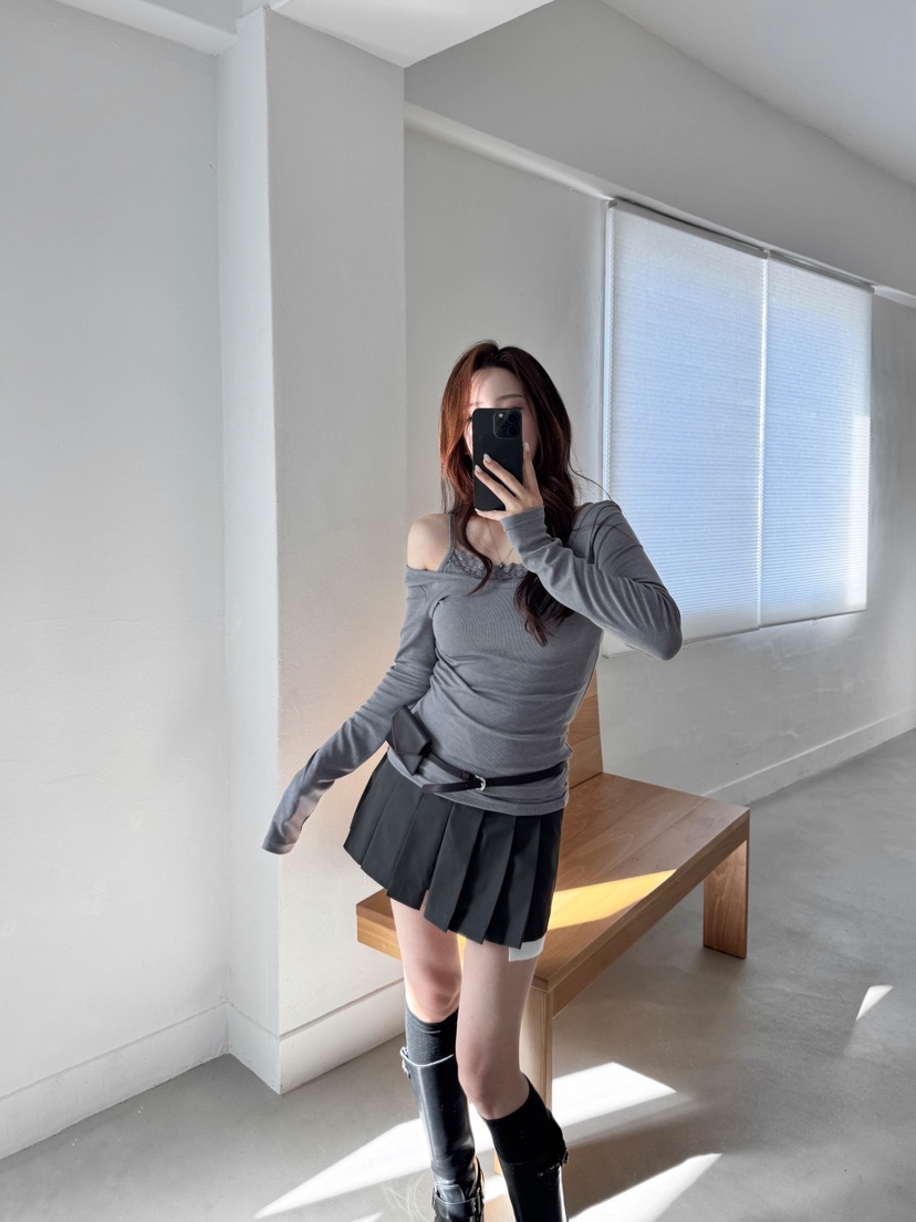 VELEN東大門代購女裝新品真品熱賣休閑時尚推薦人氣長袖T恤VELEN長袖T恤
