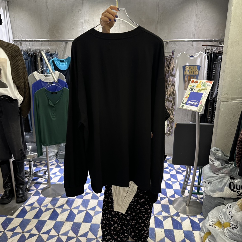 AMOUR東大門代購女裝新款真品推薦熱賣人氣時尚休閑長袖T恤AMOUR長袖T恤